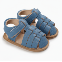 Mini Fashion™   Zachte Pasvorm   Kinder Sandalen Blauw / 15 (12 18 maanden) / Gesloten Teen | Educatief Speelgoed