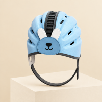 MiniShield – Licht & Ademend – Hoofdbeschermer voor Kinderen Konijn / Blauw Minishield | Educatief Speelgoed