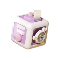 Cube Senses Toy™   Leerzaam & Leuk   Kubus Zintuigen Speelgoed Paarse kubus | Educatief Speelgoed
