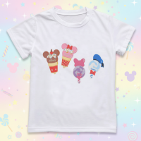 Boys & Girls Summer Tee – Comfort & Speels – Leuke Print Kinder T shirt IJsvrienden / 110 (5–6 jaar) | Educatief Speelgoed