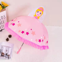Kids Umbrella™   Dansen in de regen   Paraplu voor Kinderen Roze Prinses | Educatief Speelgoed