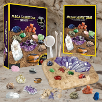 Gemstone Dig Kit – Ontdekken & Leerzaam – Kristallen Opgravingsset | Educatief Speelgoed