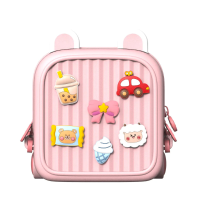 Cartoon Backpack™   Klaar voor Avontuur   Kinder Rugzak Roze | Educatief Speelgoed