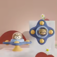 Bath Spinner Toys™   Leerzaam & Leuk   Fidget Babybad Speeltjes Beer | Educatief Speelgoed