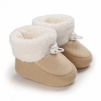 Mini Fashion™   Warm & Zacht    Kinder Winterlaarzen Apricot / 18 (6 12 maanden) | Educatief Speelgoed