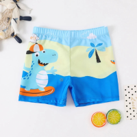 CoolBreeze – Zomers & Ademend – Strakke Kinder Zwembroek Dino Water / L (4–5 jaar) | Educatief Speelgoed