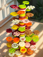 Stacking Balance Tree™   Stapelavontuur voor Kleine Bouwers   STEM Speelgoed 70 Stuks | Educatief Speelgoed