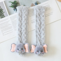 Mini Fashion™   Knusse beenwarmers   Kindersokken Grijze Olifant | Educatief Speelgoed