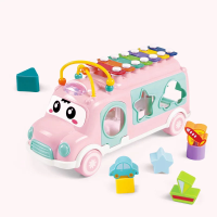 Magical Musicbus™   Muziek op Wielen   Muzikale Speelgoedbus Roze | Educatief Speelgoed