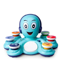 Musical Octo™   Octopus Muziekfeest   Muziek Speelgoed Blauw | Educatief Speelgoed