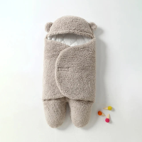 SnuggleBear™   Baby Wikkel Deken Grijs / S (0 3 maanden) | Educatief Speelgoed