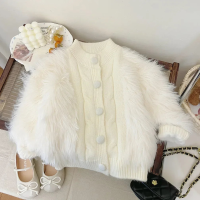 Mini Fashion™   Warm & Stijlvol   Meiden Winterjas Wit / 100 (2 3 jaar) | Educatief Speelgoed