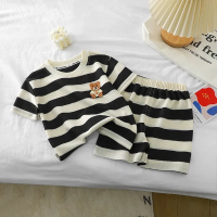 Mini Fashion™   Streepjespret   Katoenen Kledingsetje 110 (4 5 jaar) | Educatief Speelgoed