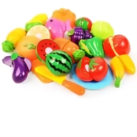 Veggie & Fruit Toys™   Leuk & Leerzaam   Groente Fruit Speelgoed 18 stuks | Educatief Speelgoed