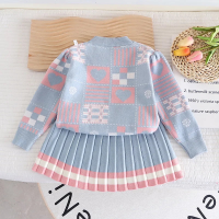 Mini Fashion™   Zacht en Comfortabel   Sweater Set Blauw / 110 (5 jaar) | Educatief Speelgoed