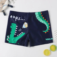 CoolBreeze – Zomers & Ademend – Strakke Kinder Zwembroek Krokodil / 2XL (7–8 jaar) | Educatief Speelgoed