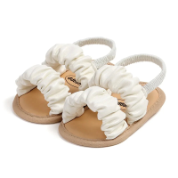 Mini Fashion™   Zacht En Comfortabel   Baby Girl Sandalen Wit / 14 (0 6 Maanden) | Educatief Speelgoed