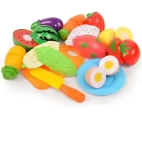 Veggie & Fruit Toys™   Leuk & Leerzaam   Groente Fruit Speelgoed 13 stuks | Educatief Speelgoed