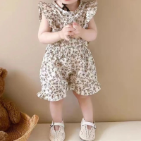 Mini Fashion™   Bloemengeluk   Kinderjurkje Wit / 110 (3 4 jaar) | Educatief Speelgoed