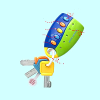 Musical Keys™   Muzikale Autosleutel   Baby Speelgoed Blauw | Educatief Speelgoed