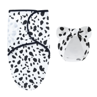 DreamNest – Rust & Comfort – Luxe Inbakerdoek met Mutsje Dalmatiër | Educatief Speelgoed