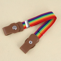 Mini Fashion™   Past Altijd   Elastische Riem voor Kinderen Regenboog   Recht / 40 65cm (1 12 jaar) | Educatief Speelgoed