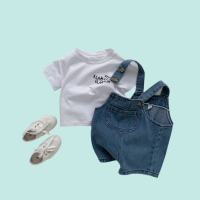 Mini Fashion™   Jongens Overal   Denim Kledingsetje 80 (6 12 Maanden) | Educatief Speelgoed