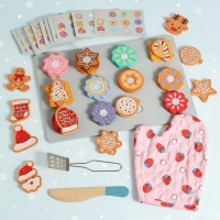 TinyKitchen – Creatief & Speels – Houten Koekjes Sorteerspel | Educatief Speelgoed