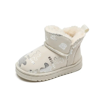 Mini Fashion™   Waterdicht Ontwerp   Kinder Snowboots Fashion Print Beige / 34 (9 10 jaar) | Educatief Speelgoed