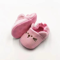 Mini Fashion™   Anti slip Zolen   Slofjes Roze   Konijn / 18 (12 18 maanden) | Educatief Speelgoed