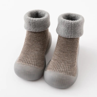 Mini Fashion™   Anti slip Grip   Peuter Sokschoenen Donker Grijs / 27 (2 3 jaar) | Educatief Speelgoed