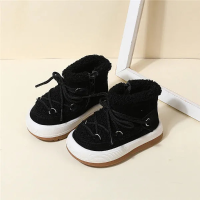 Mini Fashion™   Anti slipzolen   Winter Laarzen Zwart / 15 (6 12 maanden) | Educatief Speelgoed