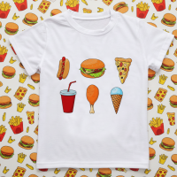 Boys & Girls Summer Tee – Comfort & Speels – Leuke Print Kinder T shirt Tussendoortjestijd / 100 (4–5 jaar) | Educatief Speelgoed