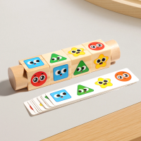 FunMatch Creatieve Draaiende Cartoon Blokken Vormen | Educatief Speelgoed