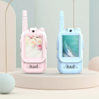 LittleVoice – Leren & Leuk – Video Intercom voor Jonge Ontdekkers Roze & Blauw | Educatief Speelgoed