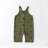 Mini Fashion   Comfortabele en Stijlvolle Kledingset   Baby Outfit Tuinbroek (C)   Olijfgroen / 100 (2–3 jaar) XL | Educatief Speelgoed