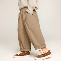 Mini Fashion™   Trendy Design   Lange Wijde Broek Khaki / 140 (7 jaar) | Educatief Speelgoed