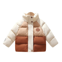 Mini Fashion™   Ademend & Warm   Winterjas Wit/Rood / 110 (5 6 jaar) | Educatief Speelgoed