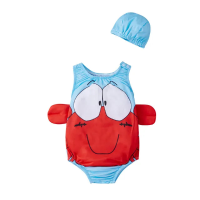 Mini Fashion™   Bescherming In De Zon   Kinder Badpak 110 (3 jaar) / Krab | Educatief Speelgoed