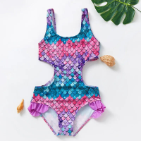 Mini Fashion™   Sneldrogend Materiaal   Bikini Set Badpak   Paars / (5 6 jaar) | Educatief Speelgoed