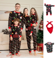 Mini Fashion™   Voor Gezin + Huisdier   Kerst Pyjama Zwart / Heren   3XL | Educatief Speelgoed
