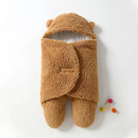 SnuggleBear™   Baby Wikkel Deken Khaki / S (0 3 maanden) | Educatief Speelgoed