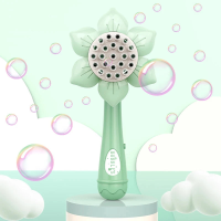 Sunflower Bubblegun™   Zeepbellen Feest   Bellenblaas Bloem Groen | Educatief Speelgoed