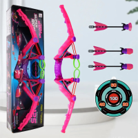 ArrowFun – Spelen & Leren – Boogschiet Set voor Kids Roze / Groot | Educatief Speelgoed