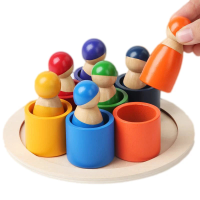 Rainbow Puzzle™ – Kleurrijk & Creatief – Houten Sorteer Speelgoed | Educatief Speelgoed