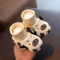 Mini Fashion™   Anti Slip Zolen    Peuter Binnen Schoenen Koetjes / 20 (12 18 maanden) | Educatief Speelgoed