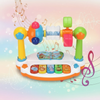 SmartSound – Muziek & Licht – Draaibaar Speelgoedpiano | Educatief Speelgoed