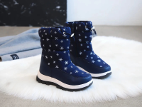 Mini Fashion™   Warm & Waterdicht   Meiden Snowboots Blauw / 28 (6 7 jaar) | Educatief Speelgoed