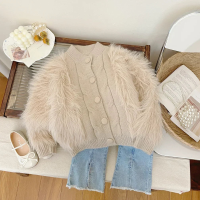 Mini Fashion™   Warm & Stijlvol   Meiden Winterjas Beige / 100 (2 3 jaar) | Educatief Speelgoed