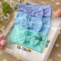 Mini Fashion – Modieus & Zacht – Kinder Strik Haarbanden Snoep Pastel (Lichtgroen Paars Lichtblauw) | Educatief Speelgoed